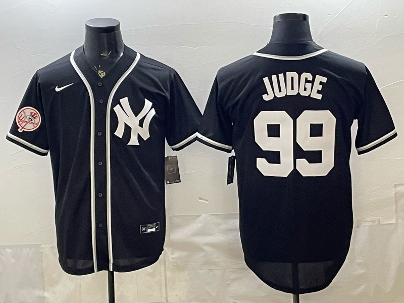 Men 2026 New York Yankees #99 Judge black Nike MLB Jersey 053601